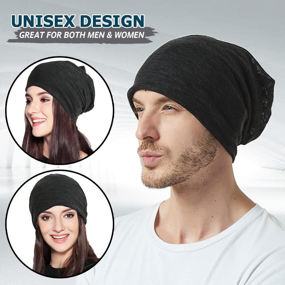 EINSKEY Bonnet Homme Femme Léger Respirant Long Beanie Hat pour