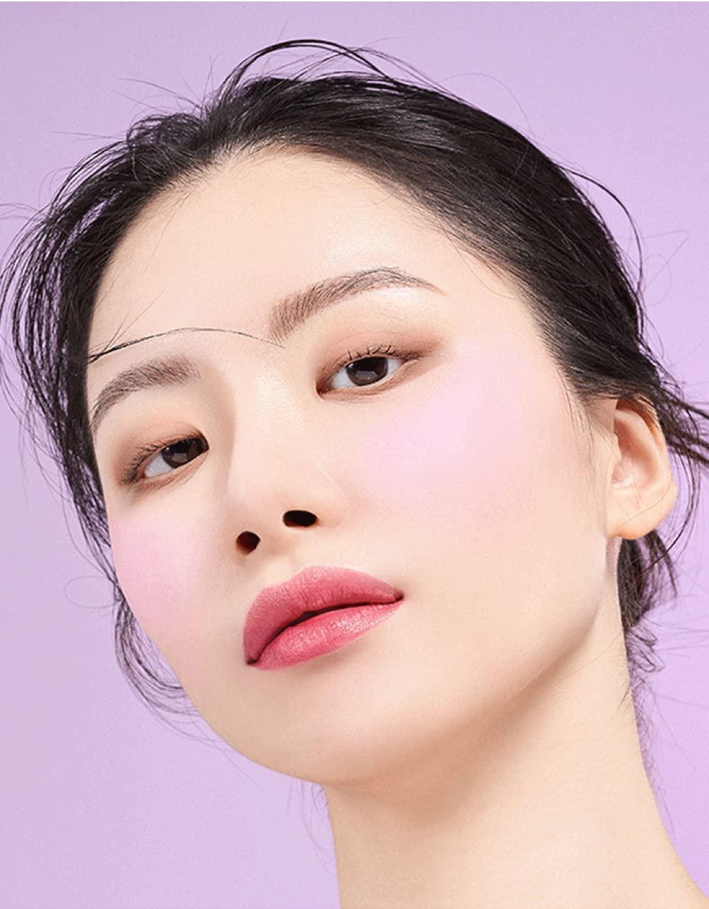 Cream To Powder Purple Blush for Cool Skin Tone Matte Cheek Cream Blush