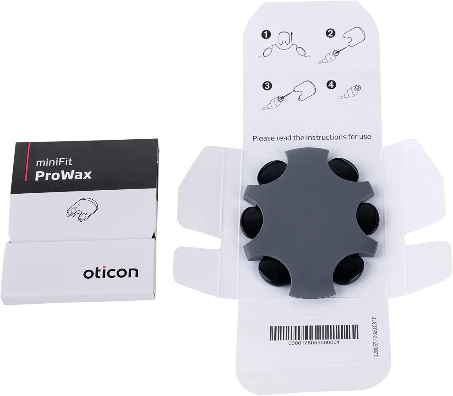 Oticon Prowax Minifit Wax Filters 2 Pack Hearing Aid Replacements