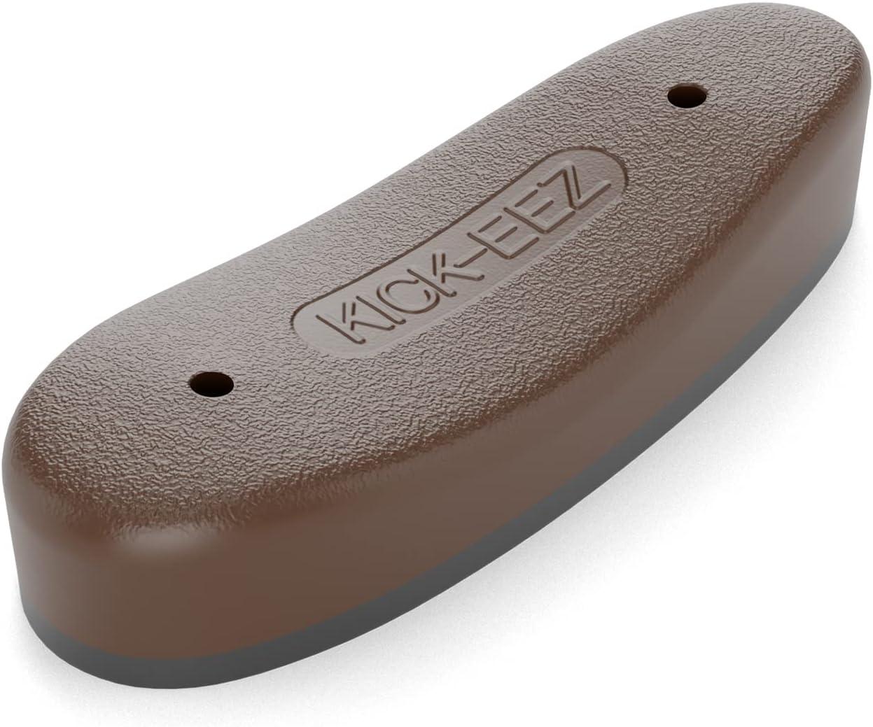 Kick-EEZ Grind to Fit Sorbothane Recoil Pad, Screw-On Backing for Shotgun  or Rifle, Butt Stock Pads for Sporting Clay, Trap, All Purpose (Brown) 2 X  5 5/8 X 15/16 Trap