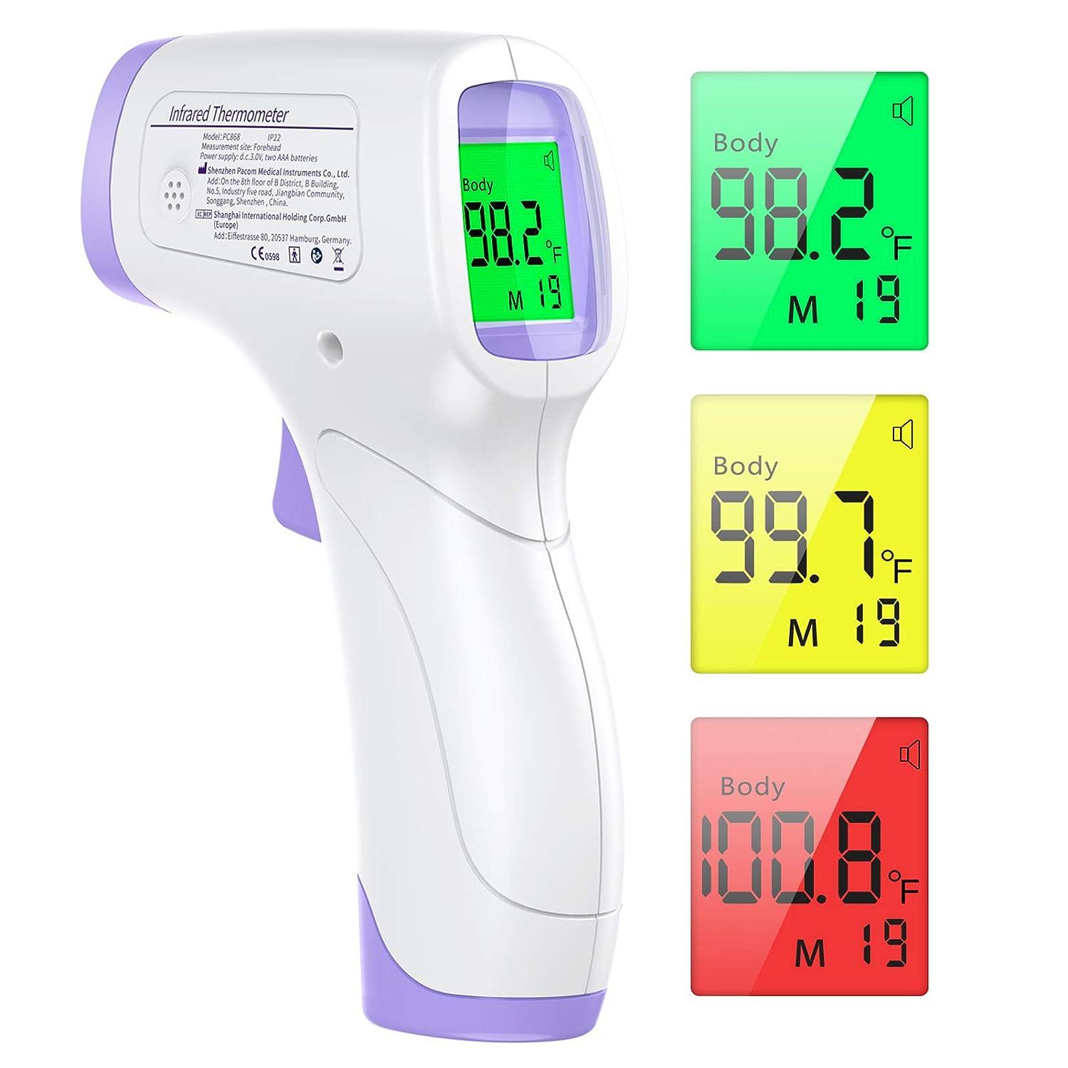 Ear Termometer Infrared Digital Termometro Non contact Forehead Body  Temperature gun with Fever Alarm Beauty Health Monitor