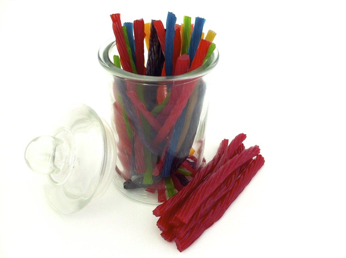 Fat Free Cinnamon Licorice Candy Bulk 3 Pack Healthy Gourmet Twists 1.5 lbs Total Unique