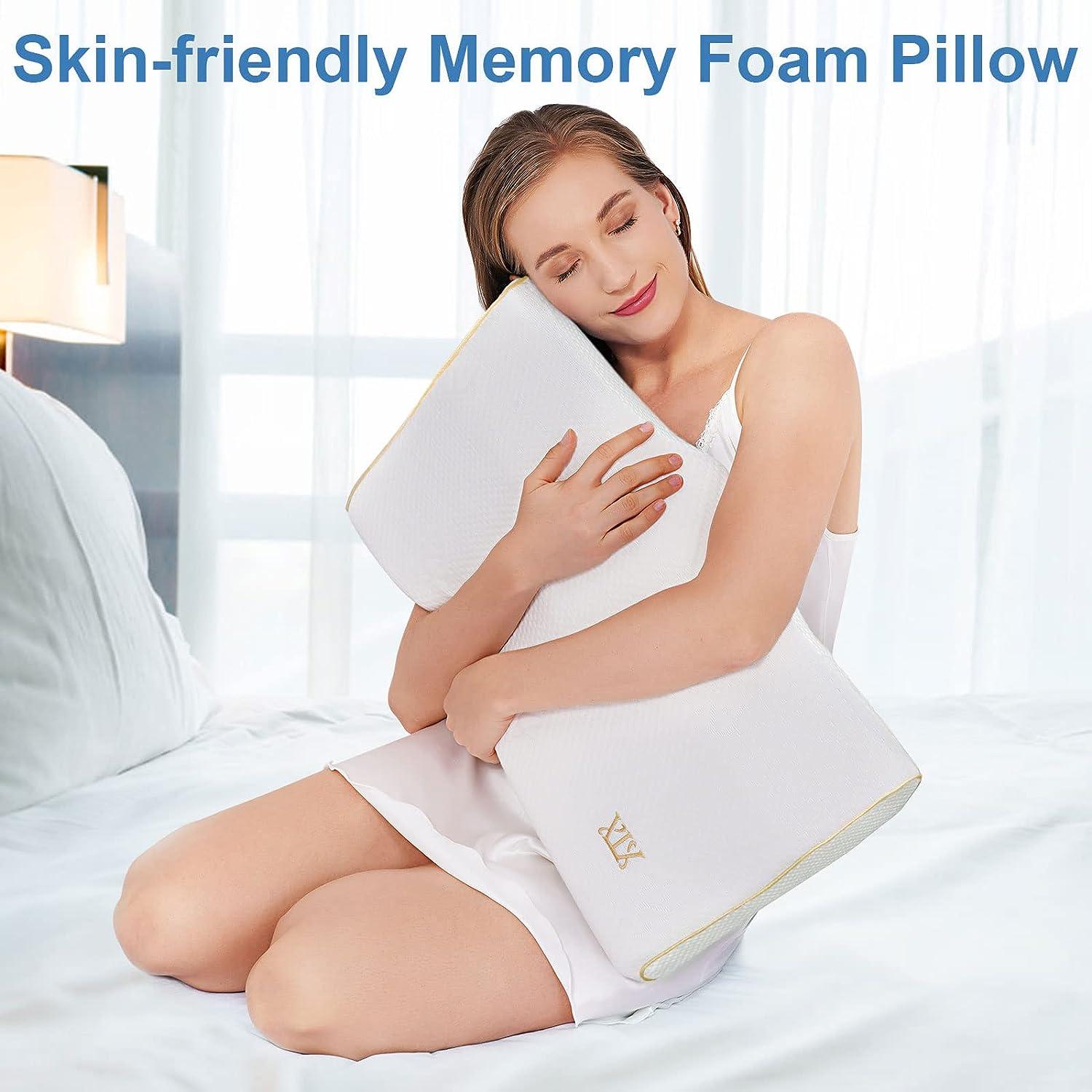 XTX Pillows for Sleeping Cervical Memory Foam Pillows Ergonomic