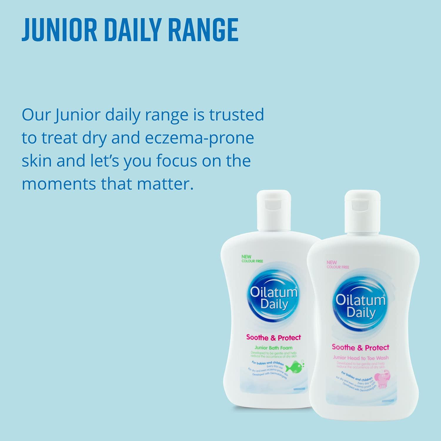 Oilatum Daily Junior Head To Toe Wash for Dry skin 300 ml
