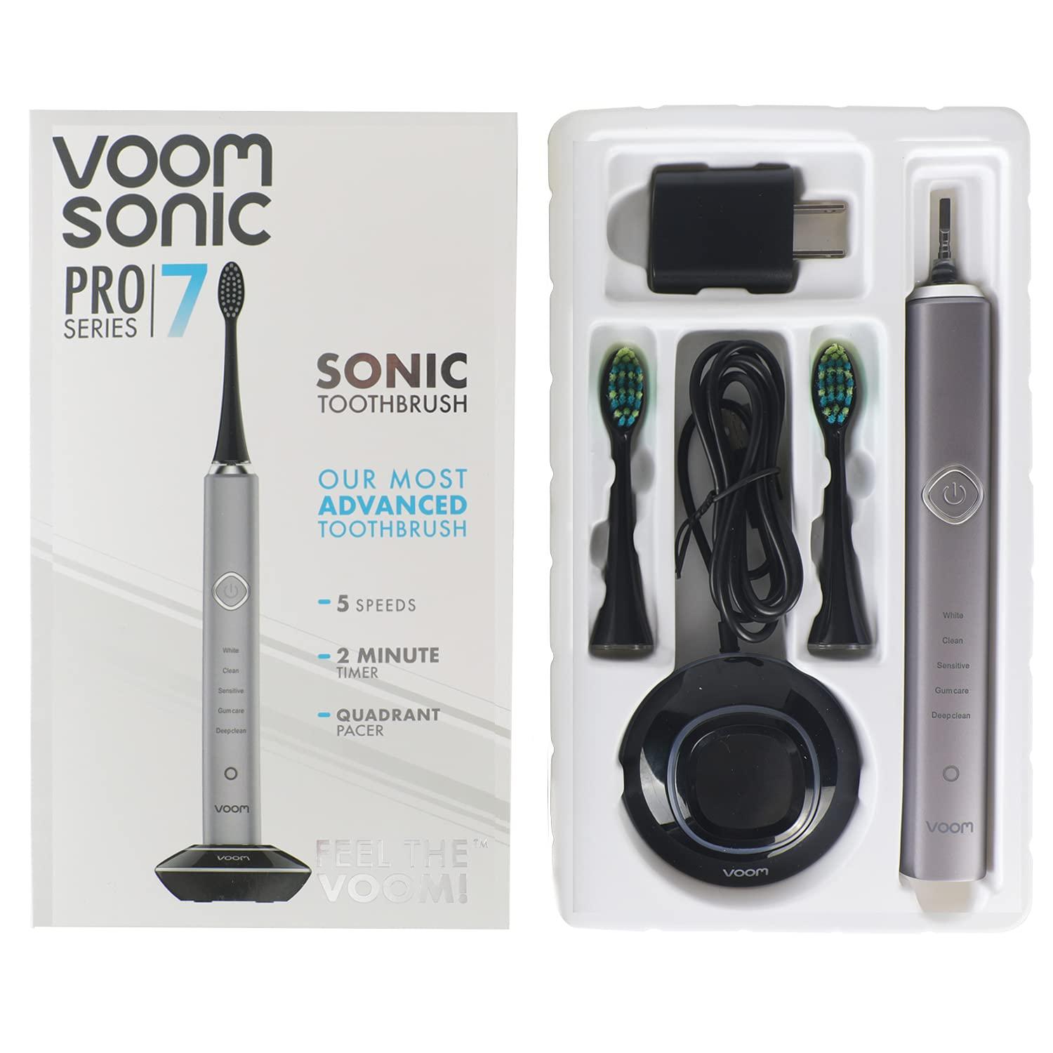 Voom Sonic Pro 7 Rechargeable Electronic Toothbrush With Most Advanced