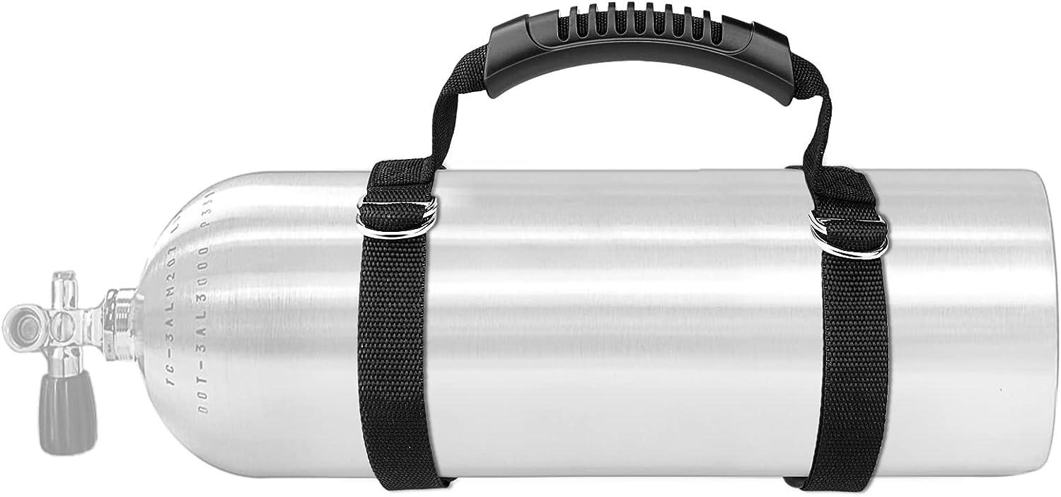 Pecihiko HeavyDuty Scuba Tank Carrier Adjustable Stainless Steel