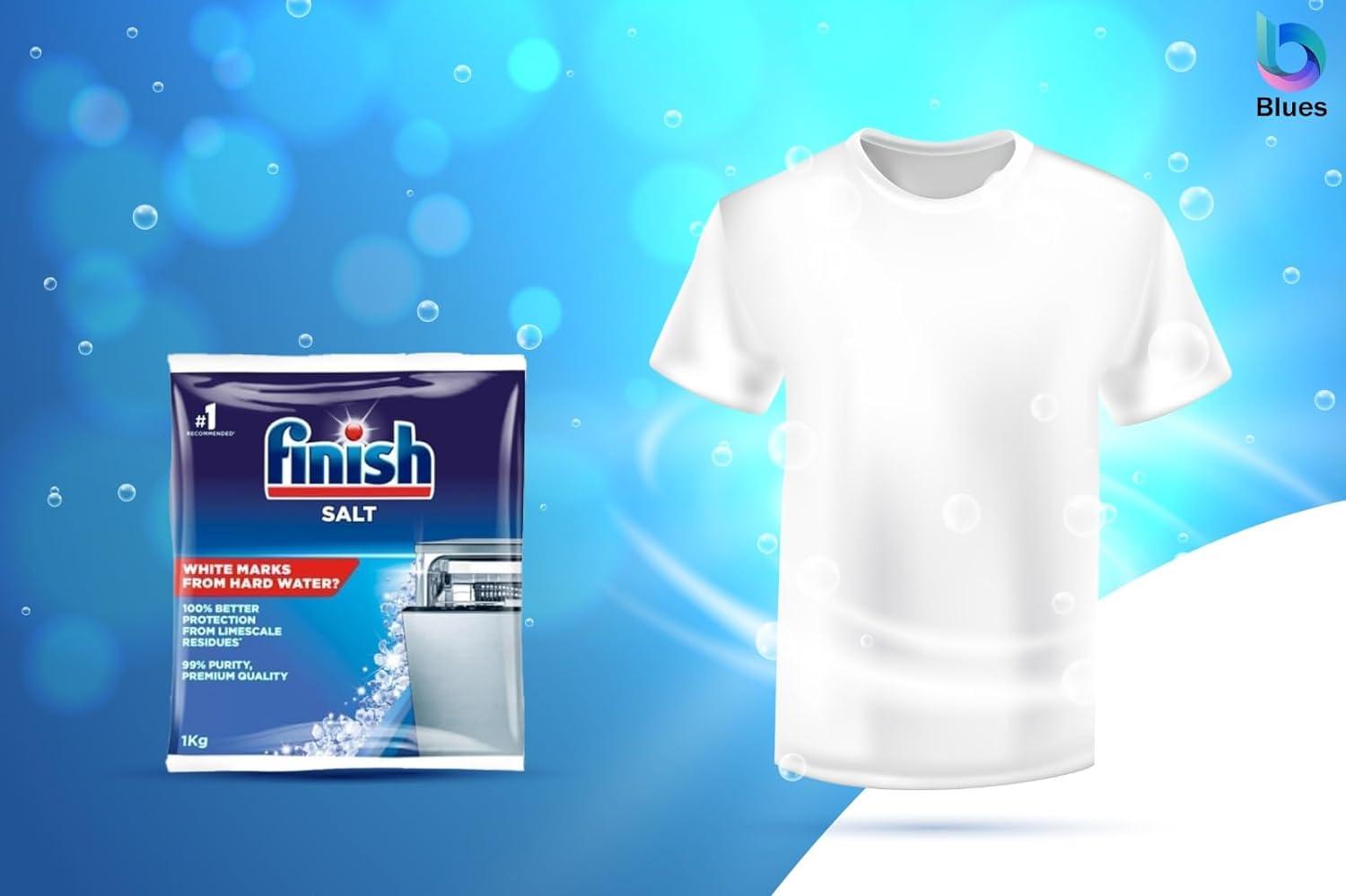 Finish Dishwasher Salt 1Kg Salt For Dishwasher Finish Dishwasher