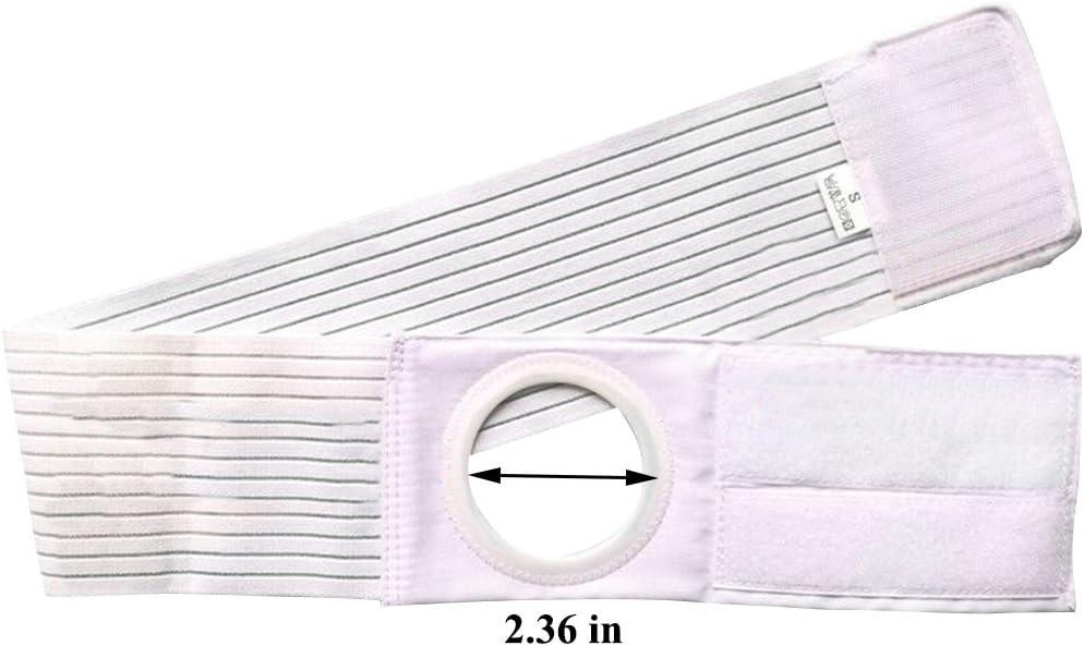 Ibnotuiy Ostomy Support Belt Hernia Abdominal Binder Stoma Band for Colostomy Patients Prevent