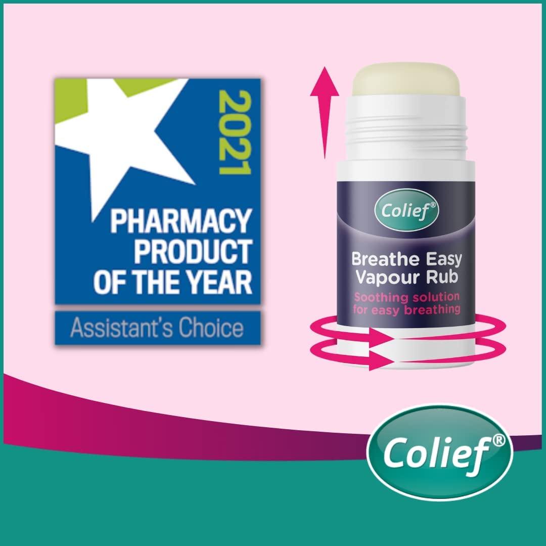 Colief Breathe Easy Vapor Rub Soothing Chest Rub for Babies