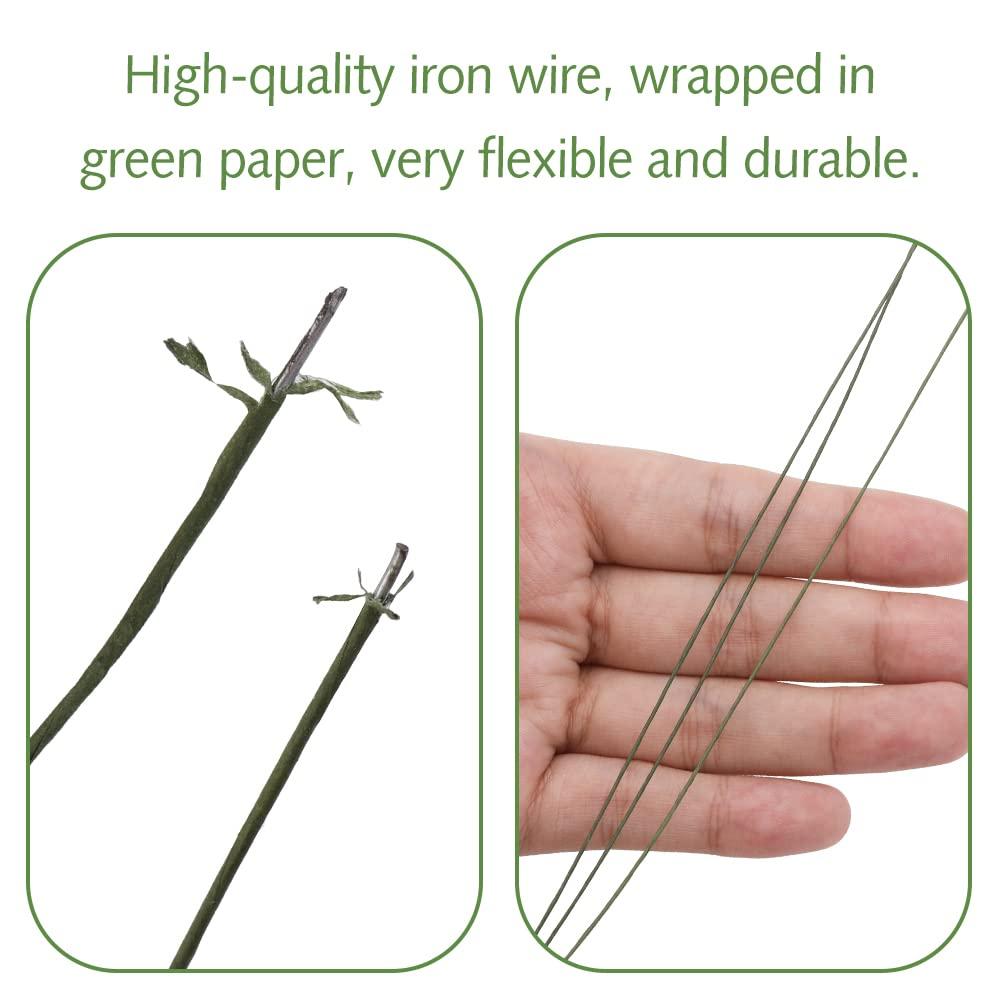 Florist Green Iron Wire, Iron Wire Coated Green, Green Floral Wire