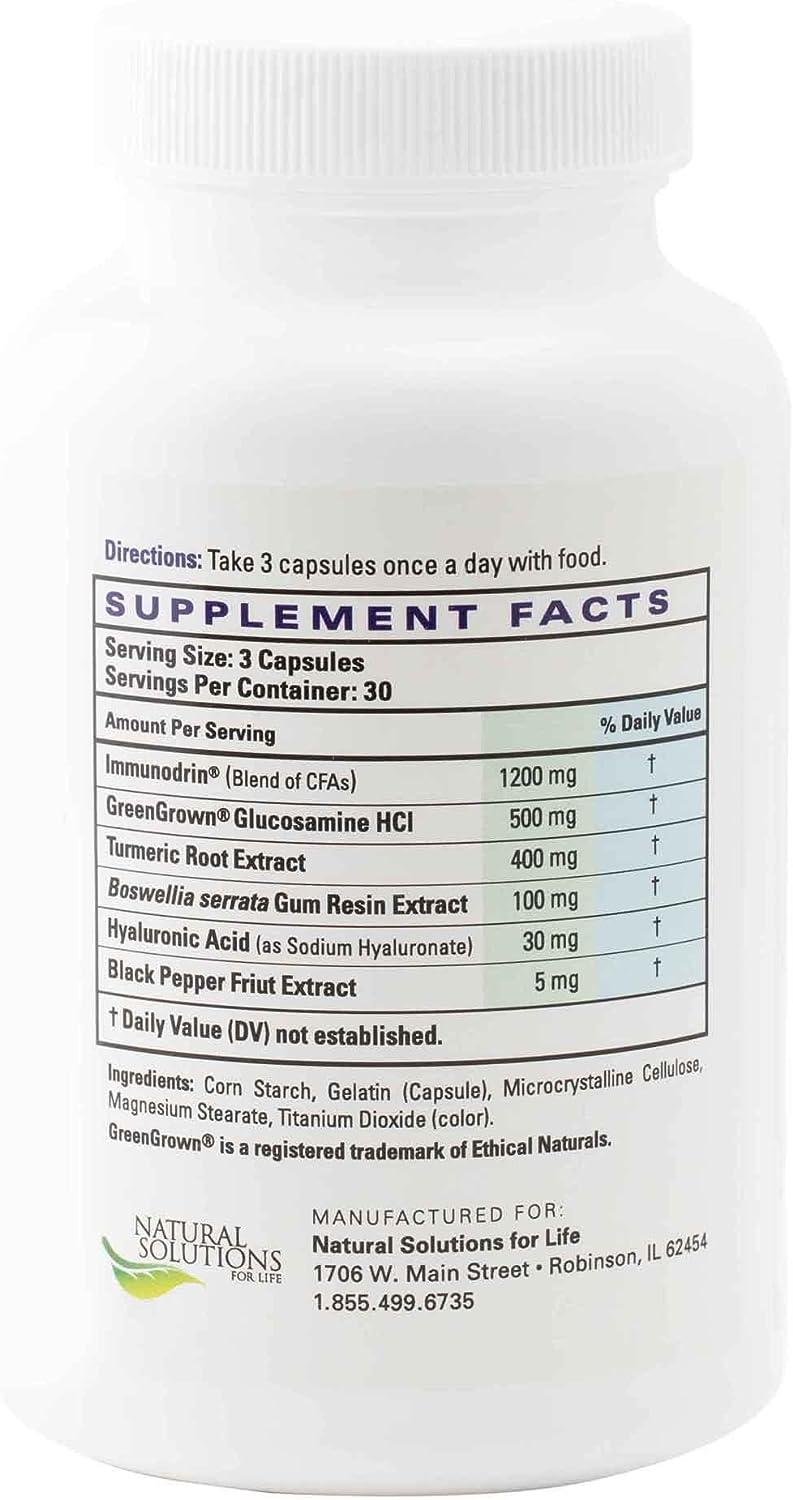 SYNODRIN Triple Action Complete Joint Health Support Supplement with