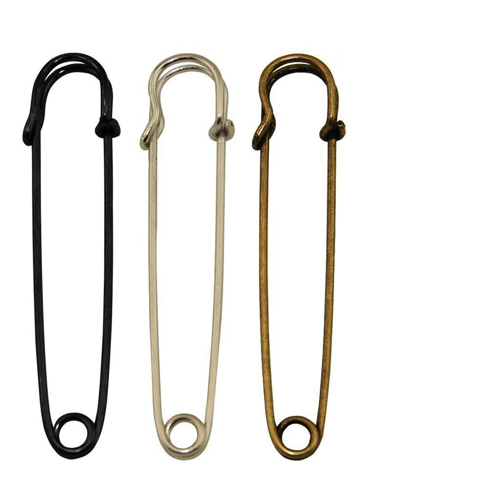 Safety Blanket Pins, Safety Pin Gold