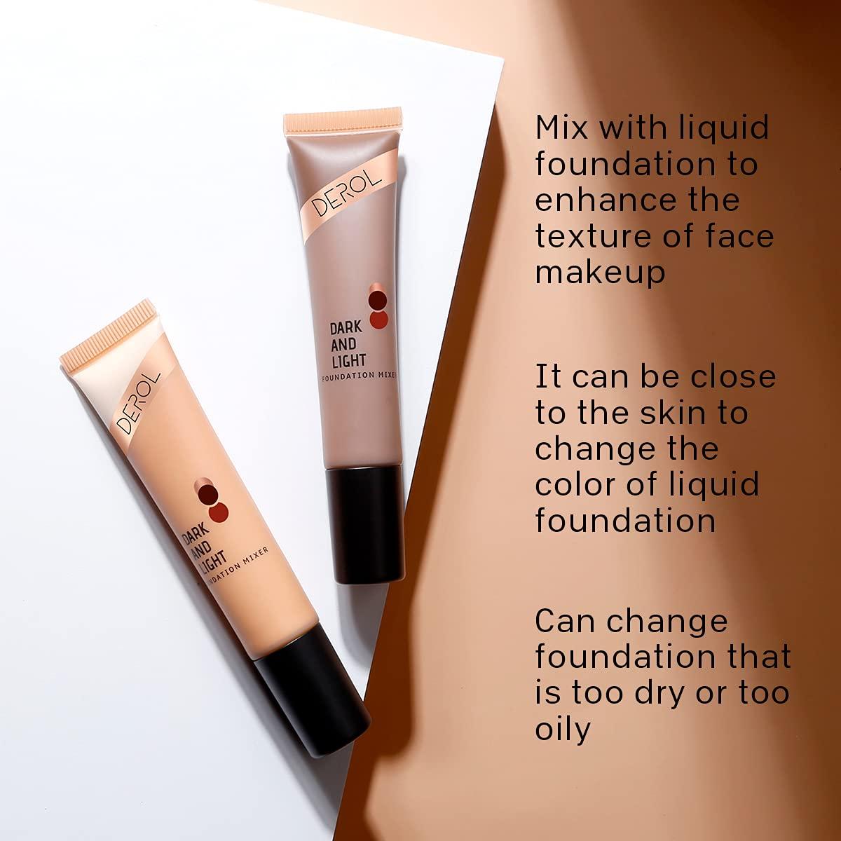Foundation Mixer - Liquid Shade Adjuster for Seamless Blending (2