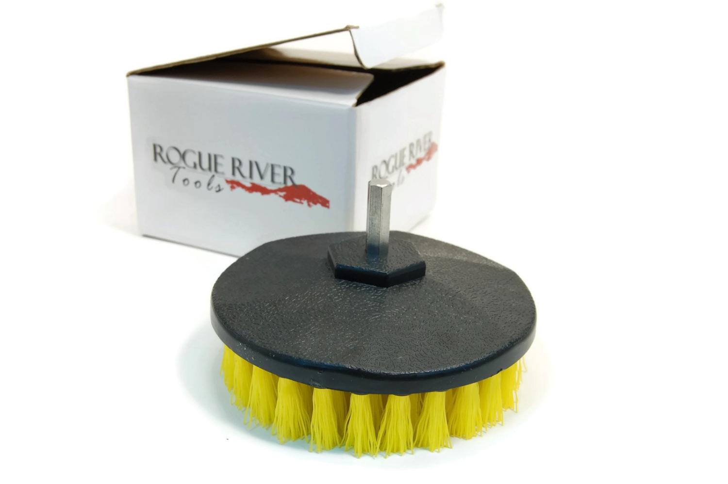 Rogue River Tools Rotary Drill Boat Hull Cleaning Brush