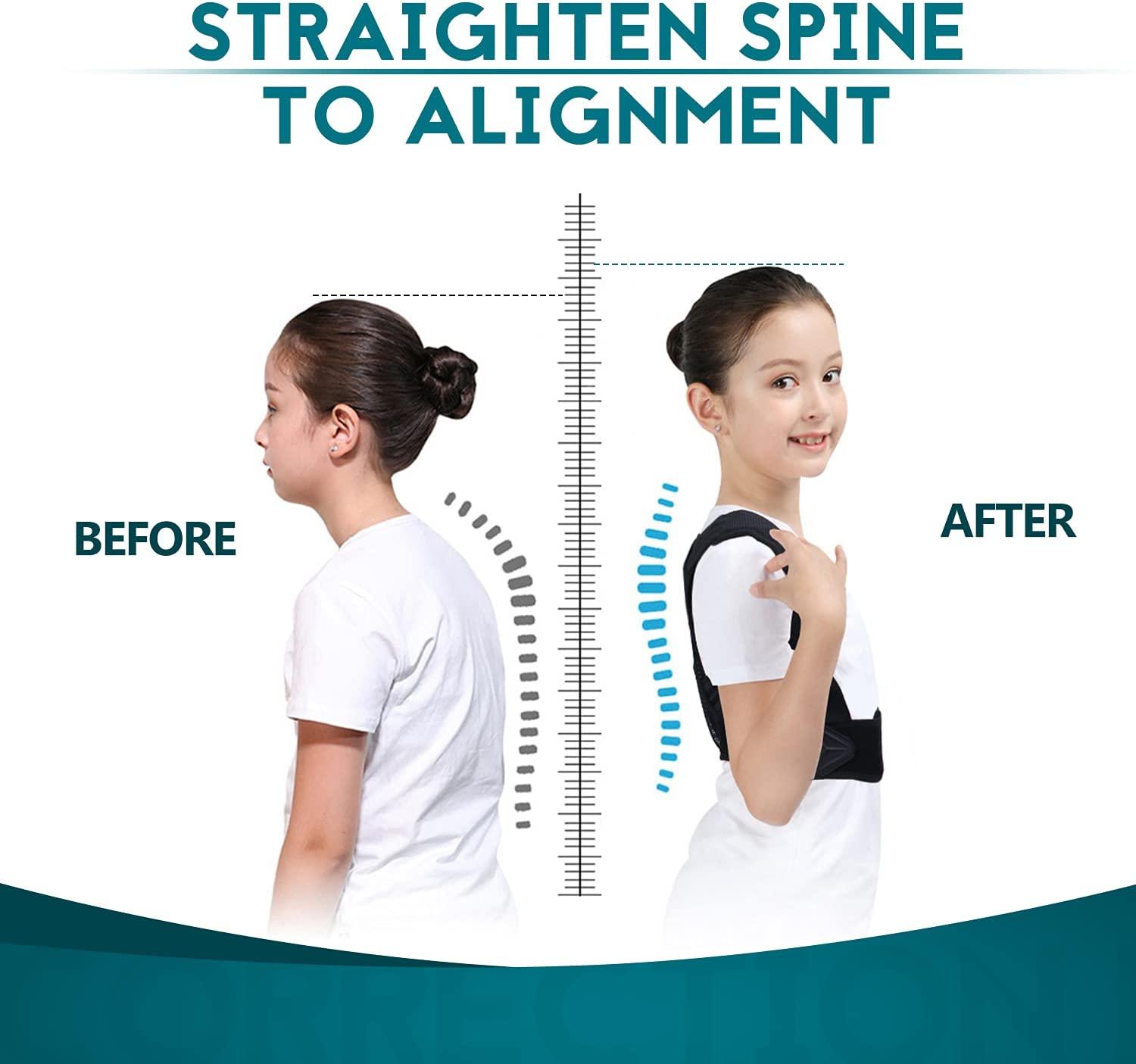 Teenagers Posture Corrector Back Spinal Support Back Humpback Correction  Belts