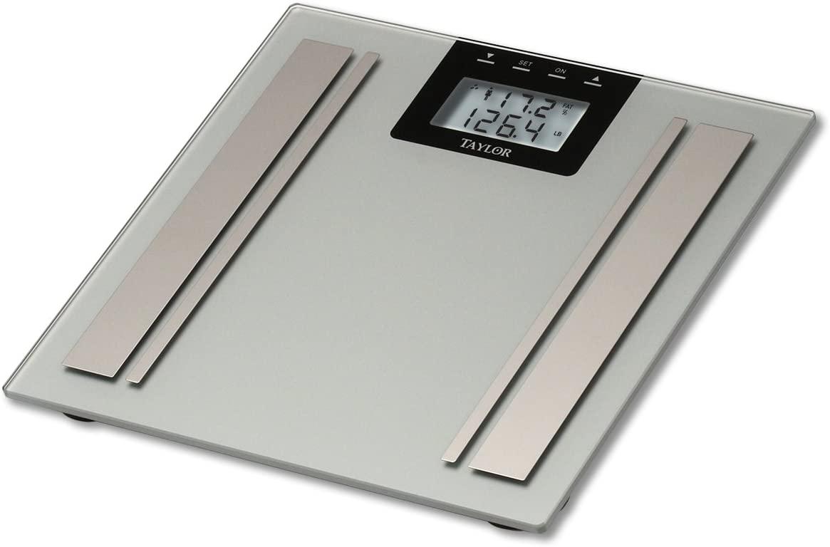 Taylor Digital Body Fat Analyzer Scale 5736F Accurate BMI & Body