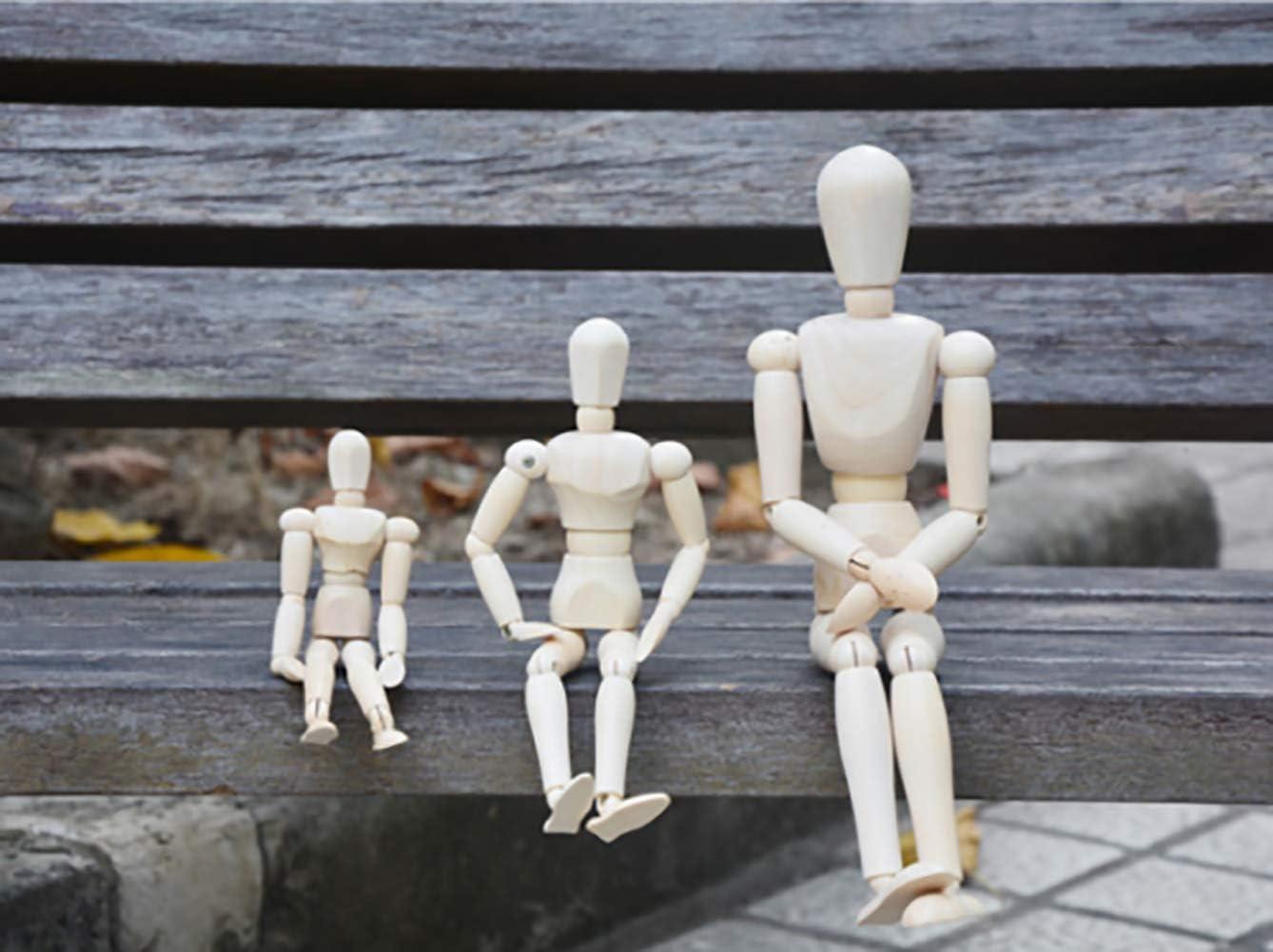 Artist Wooden Manikin Mannequin Sketching Lay Figure Drawing Model Aid