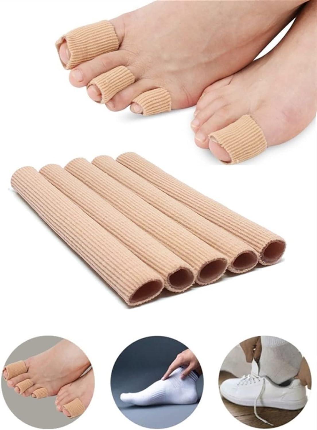 YOUTEXING 2pcs Fabric Toe Separator Finger Protector Applicator Corn