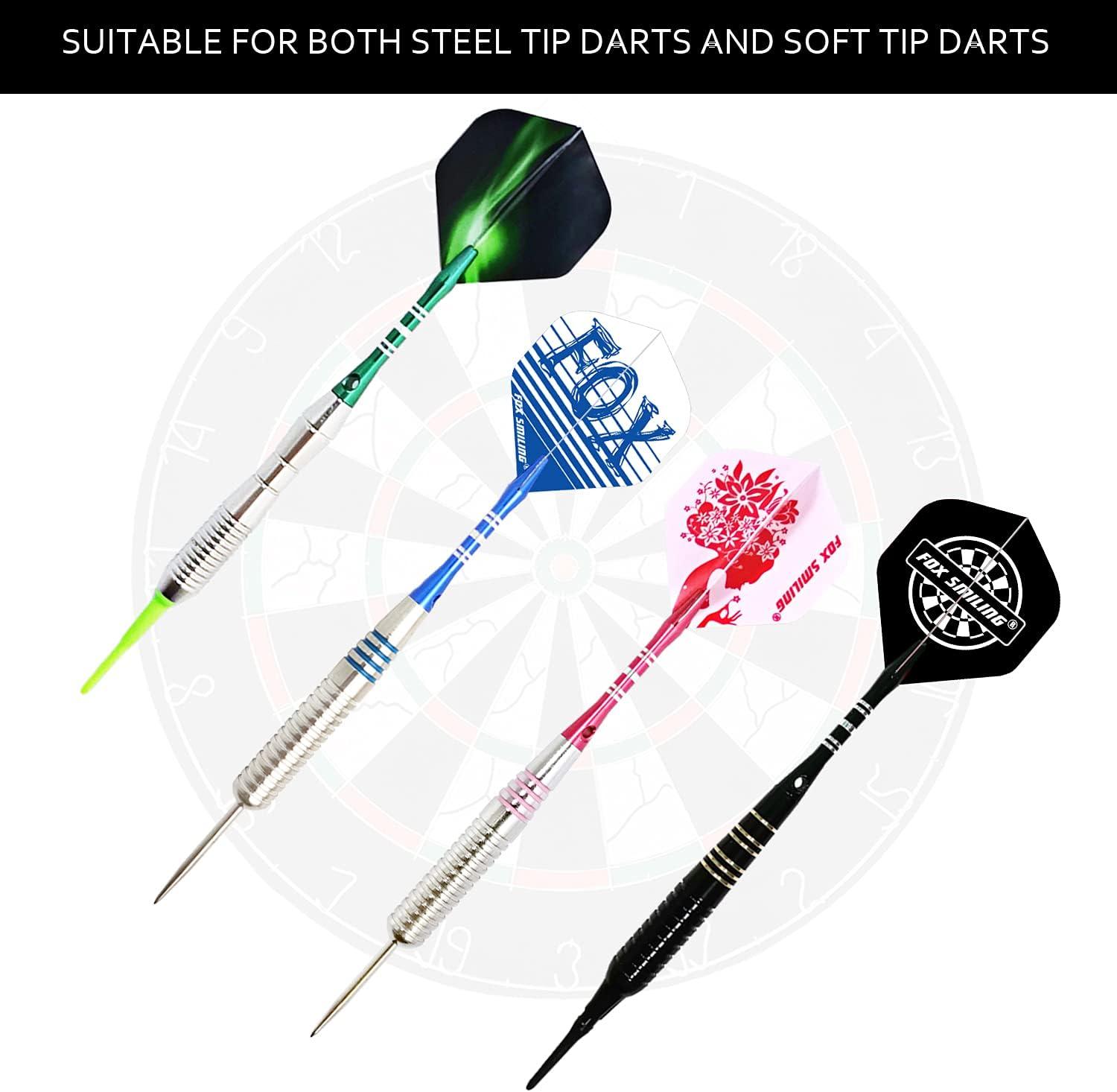Fox Smiling 35/41mm Aluminium Dart Shafts And Darts Flights Set Dardos  Feather Leaves Dart Accessories Set For Dartboard Games - Price history &  Review, AliExpress Seller - Fun Sporting Store