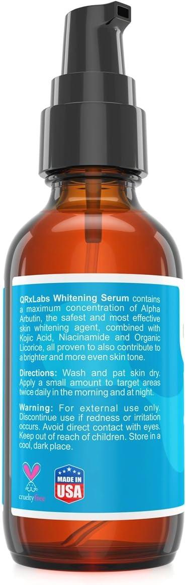 Skin Whitening Serum With 2% Alpha Arbutin Kojic Acid