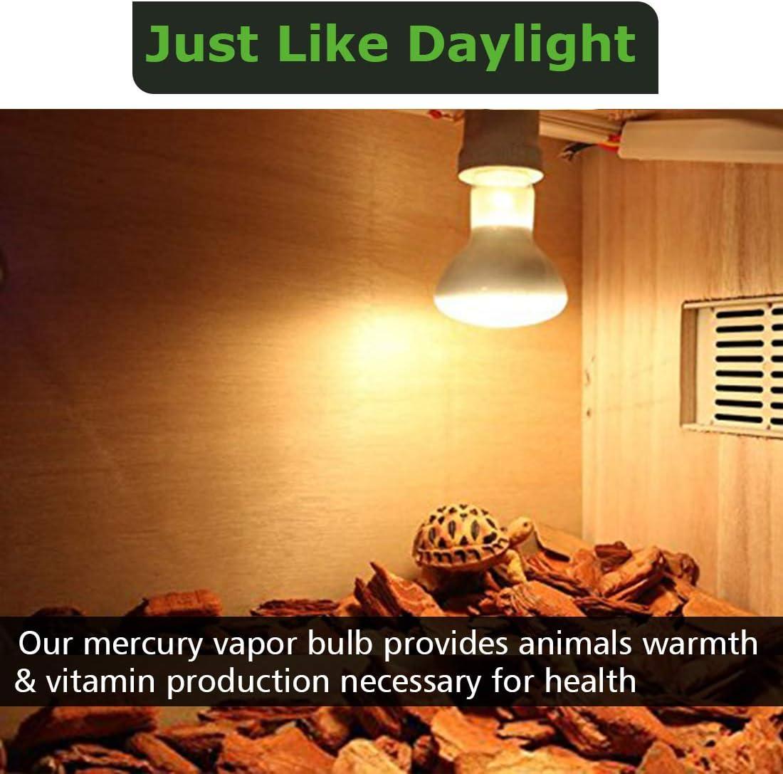 Sun Lamp Zoo Med PowerSun UV Self-Ballasted Mercury Vapor UVB