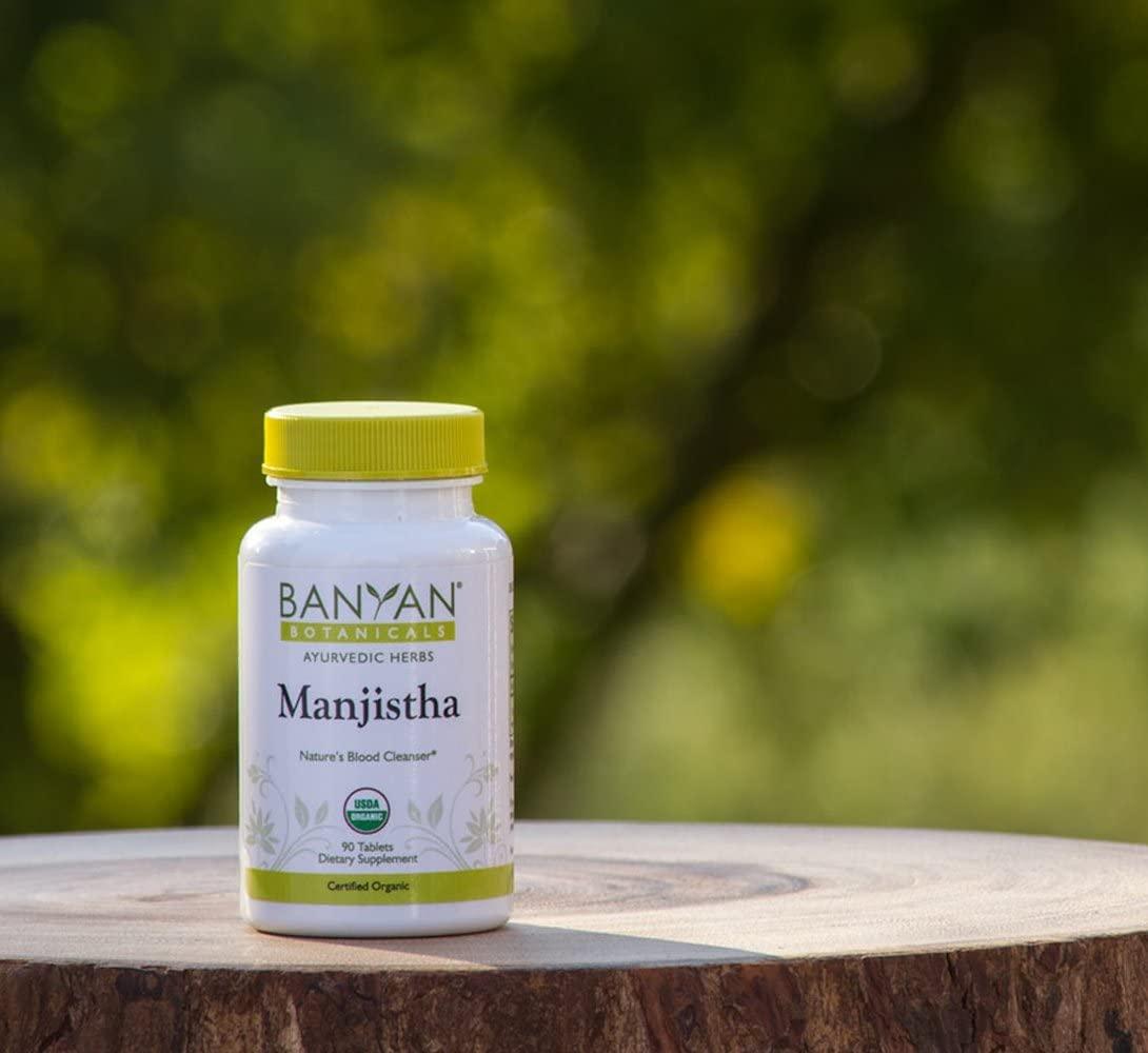 Organic Manjistha Tablets by Banyan Botanicals Blood & Lymph