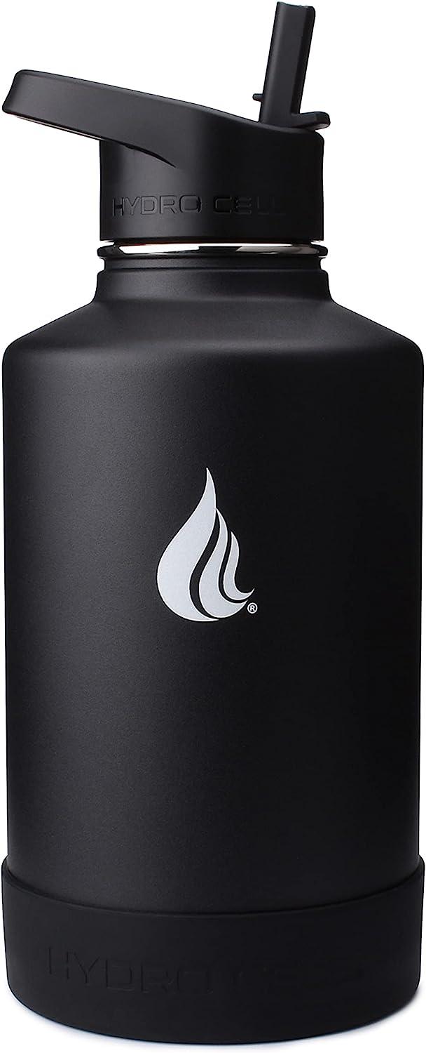 1pc Black 12-40oz Silicon Water Bottle Sleeve Insulator