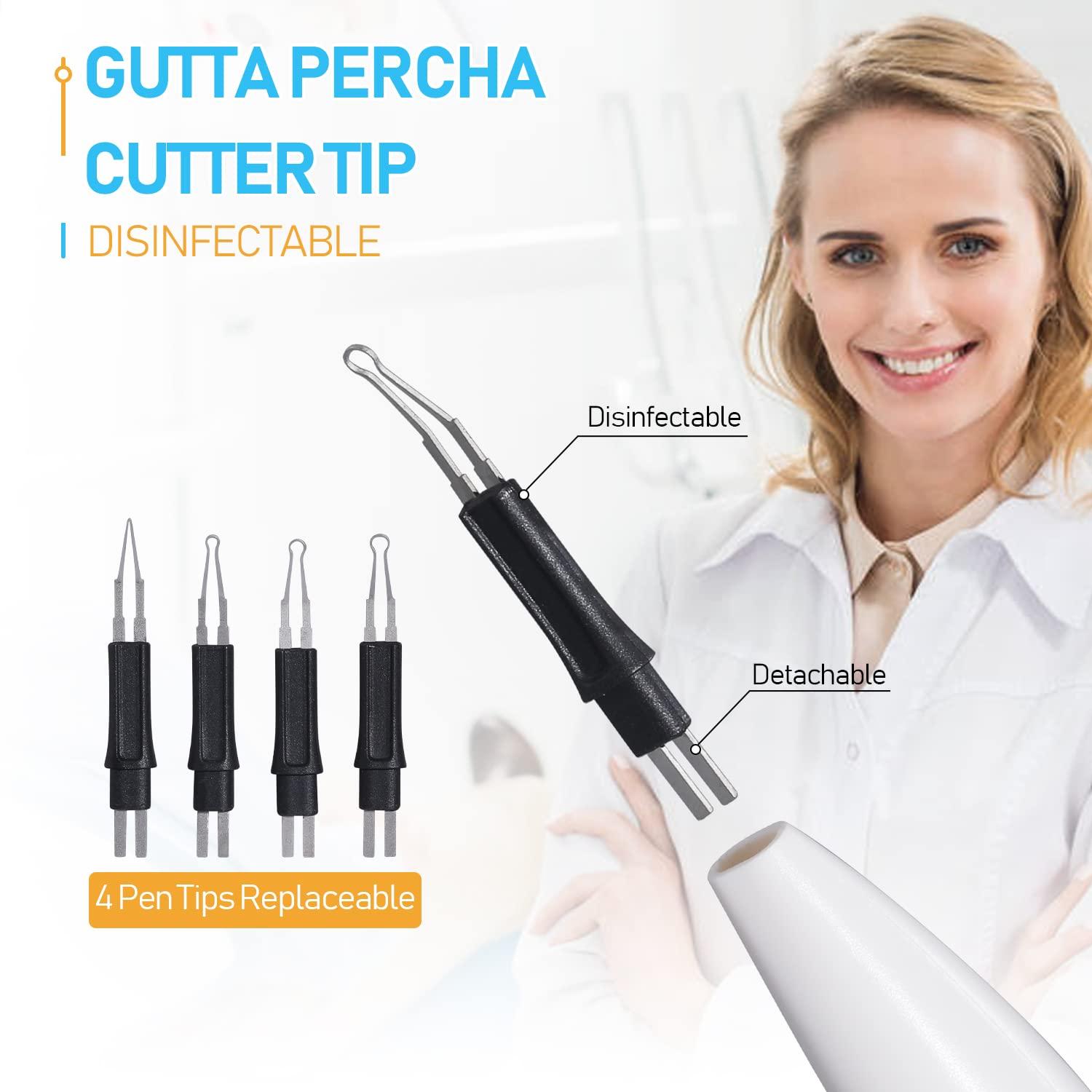 Dental Cordless Gutta Percha Teeth Gum Cutter Endo Gutta Cutter+4 Tips