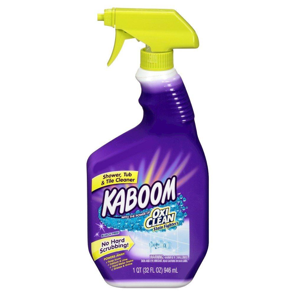 Kaboom Shower, Tub & Tile Cleaner with Oxi Clean 32 oz 32 Fl Oz (Pack of 1)