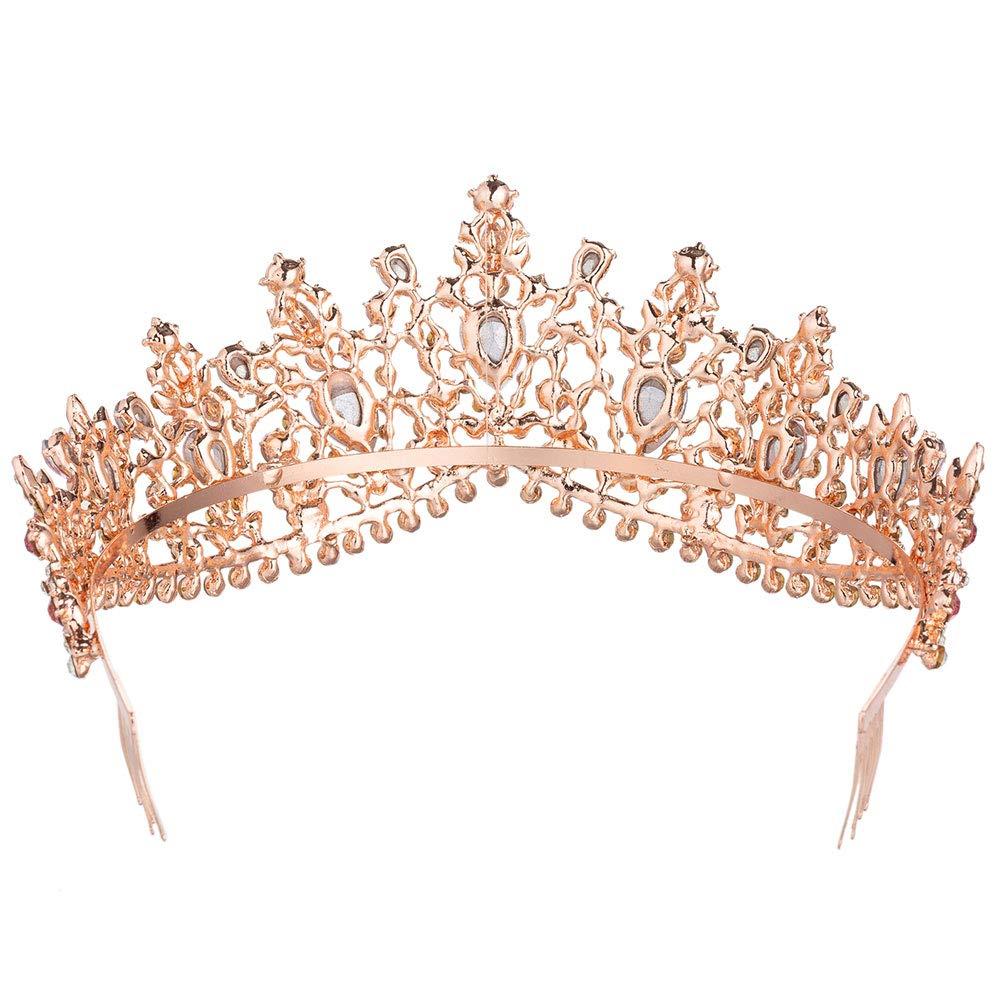 Accessories | Red Ruby Tiara Crown Princess Queen Headdress Bridgerton Gift Bridal Real Metal 64fb8dc54f80f90031dee507