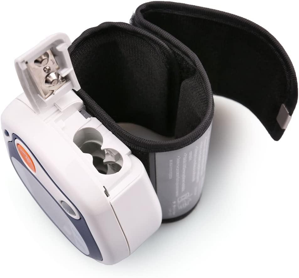  LotFancy Wrist Blood Pressure Monitor, Wrist BP Cuff (5”-8”),  60 Reading Memory, Automatic Digital Blood Pressure Machine, Home BP Gauge  for Irregular Heartbeat Detection : Health & Household