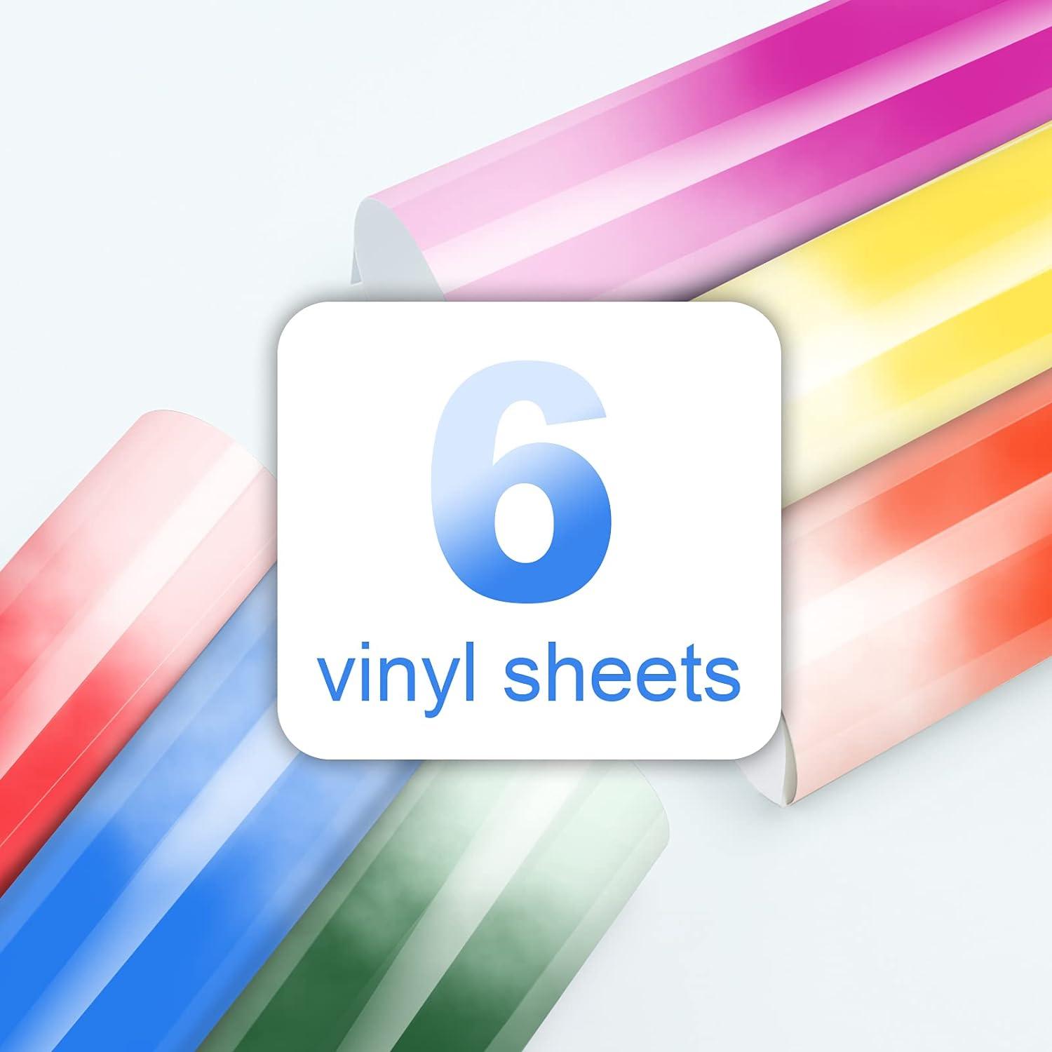 Color Changing Vinyl - 12x12 Sheets - Cold Blue 