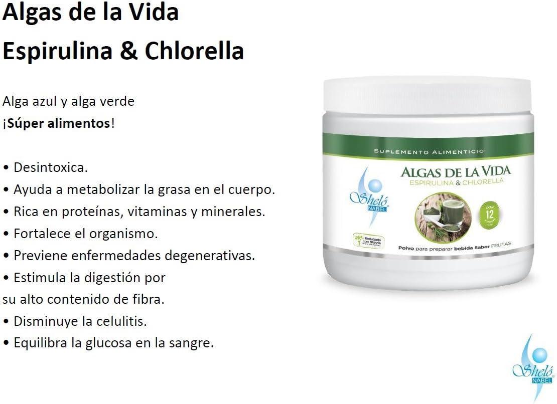 Algas de la Vida Espirulina Shelo Nabel Natural Superfood Supplement