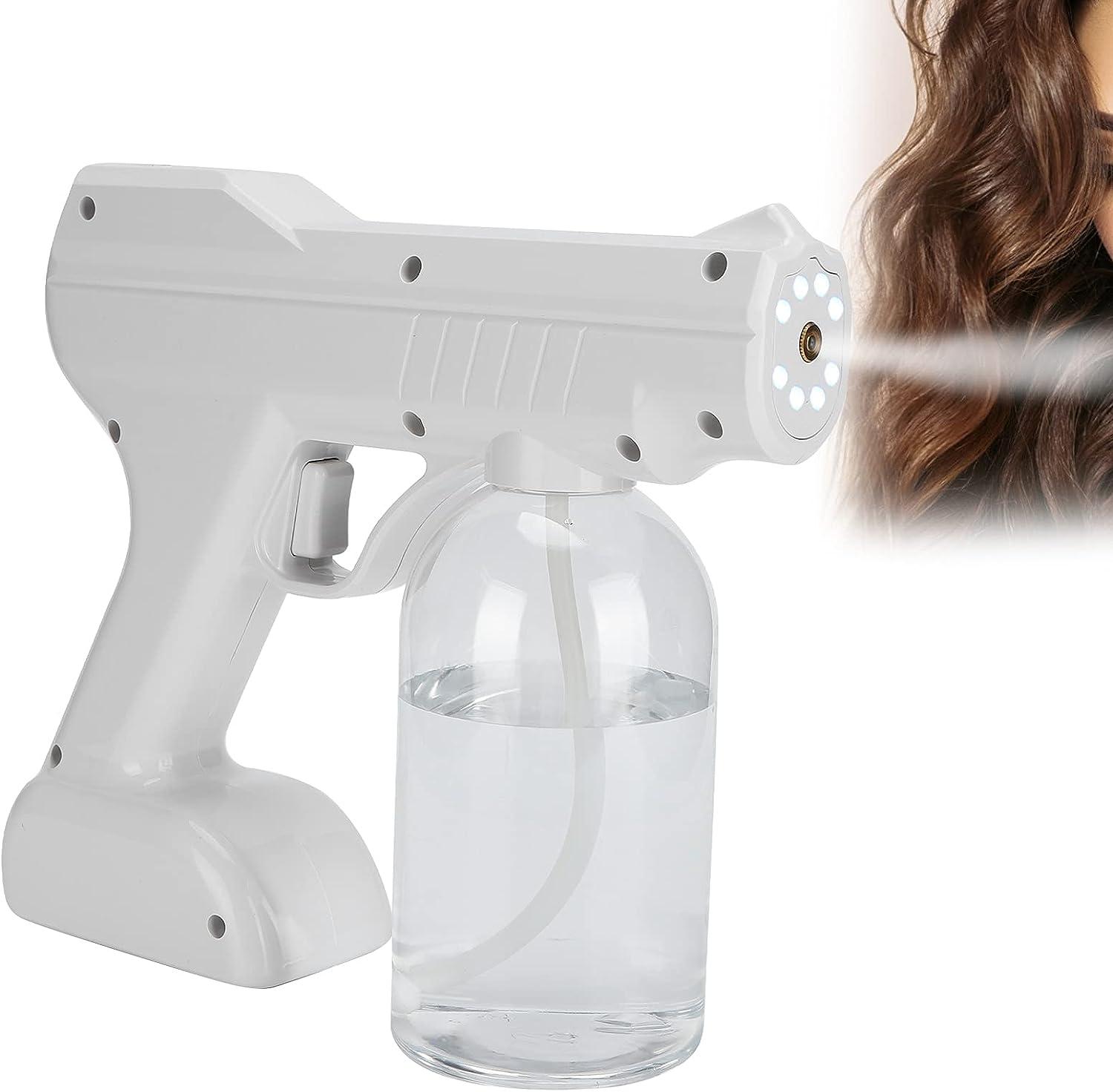 BHDK Nano Spray Gun 800Ml Portable Rechargeable Handhled Hair Steamer  Atomizer Large Volume Sprayer Machine with 5200Mah Battery for Barber Shops  Salons Hotel Travel defult default