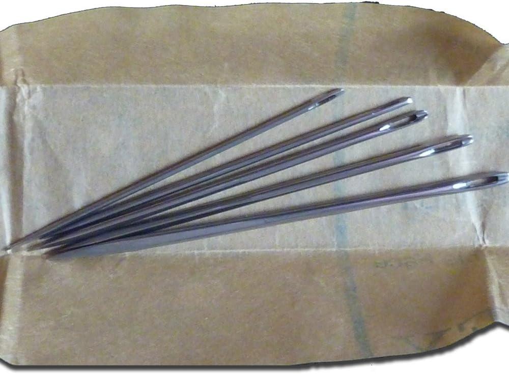 Wm. Smith & Son 5-pk 13-19 Sailmakers' Needles - Durable Stitching ...