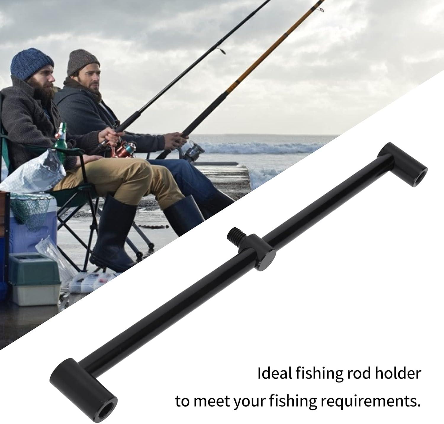 Fishing Rod Holder Fishing Rod Buzzer Bar 2 Head Fishing Accessories Light  in Weight for Fishing Bite Alarm for Fishing Bank Sticks for Fishing Rod  Rest Head 30m | Buy Now with