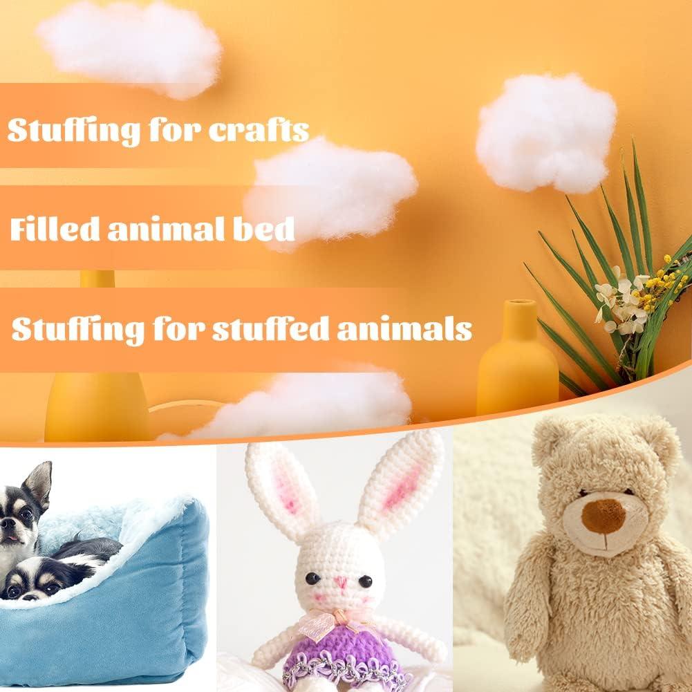 Mobestech 1 Stuffed Animals DIY Pillow Stuffing DIY Stuffing DIY Fill  Stuffing DIY Crafts Stuffing Stuffed Animal Stuffing Fill Cushion Stuffing