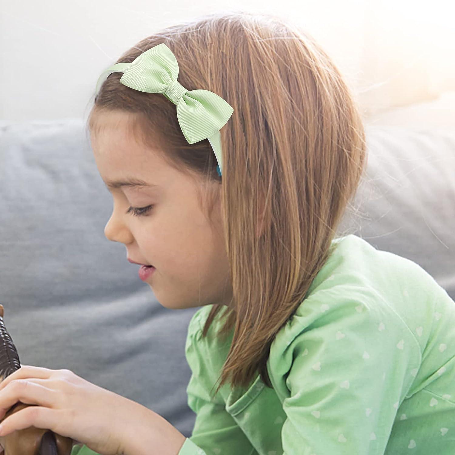 Foxmum Baby Headbands 10Pcs/Lot Solid Bullet Baby Headbands Hair