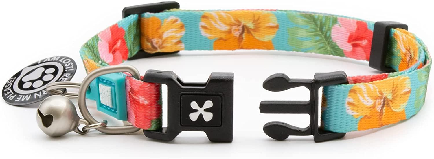 Cat Collar Smart Buckle Collar Max Molly Adjustable Smart ID Cat
