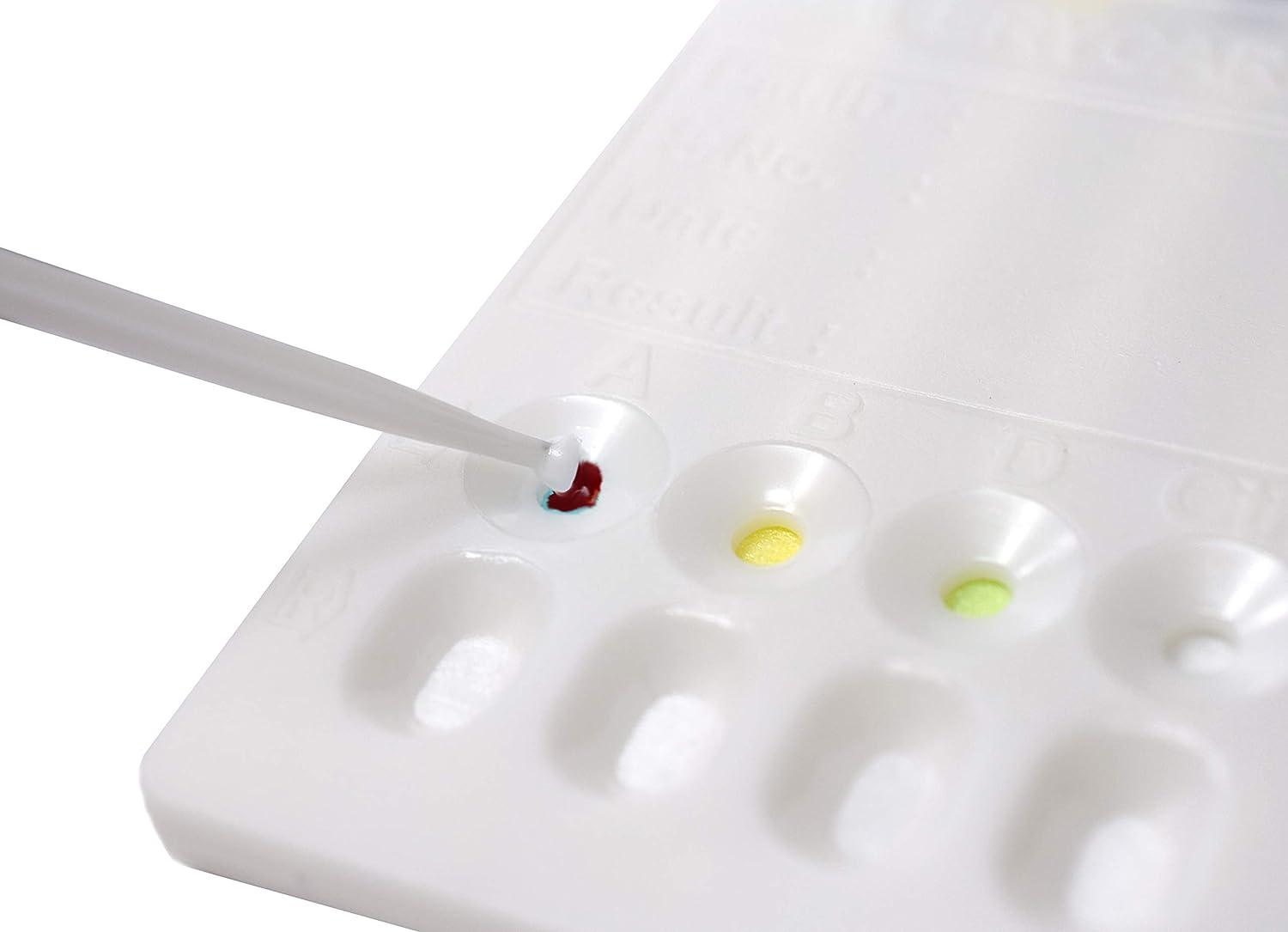 ABO/RH Blood Type Test Kit Educational Use Buffer Solution Erycard