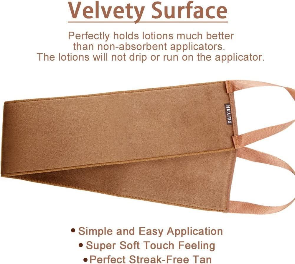 GAIYAH Self Tanning Mitt Kit 4 in 1 Fake Tan Mitt Set Self Tan Mitt