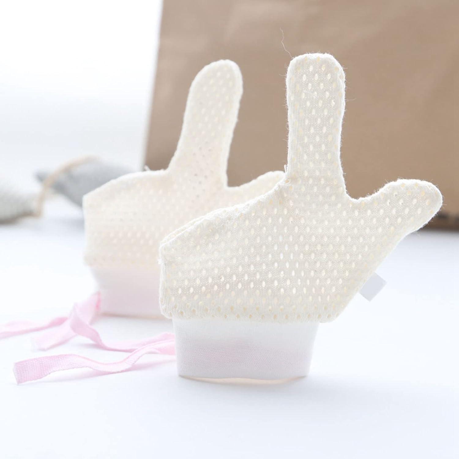 Baby best sale plastic gloves