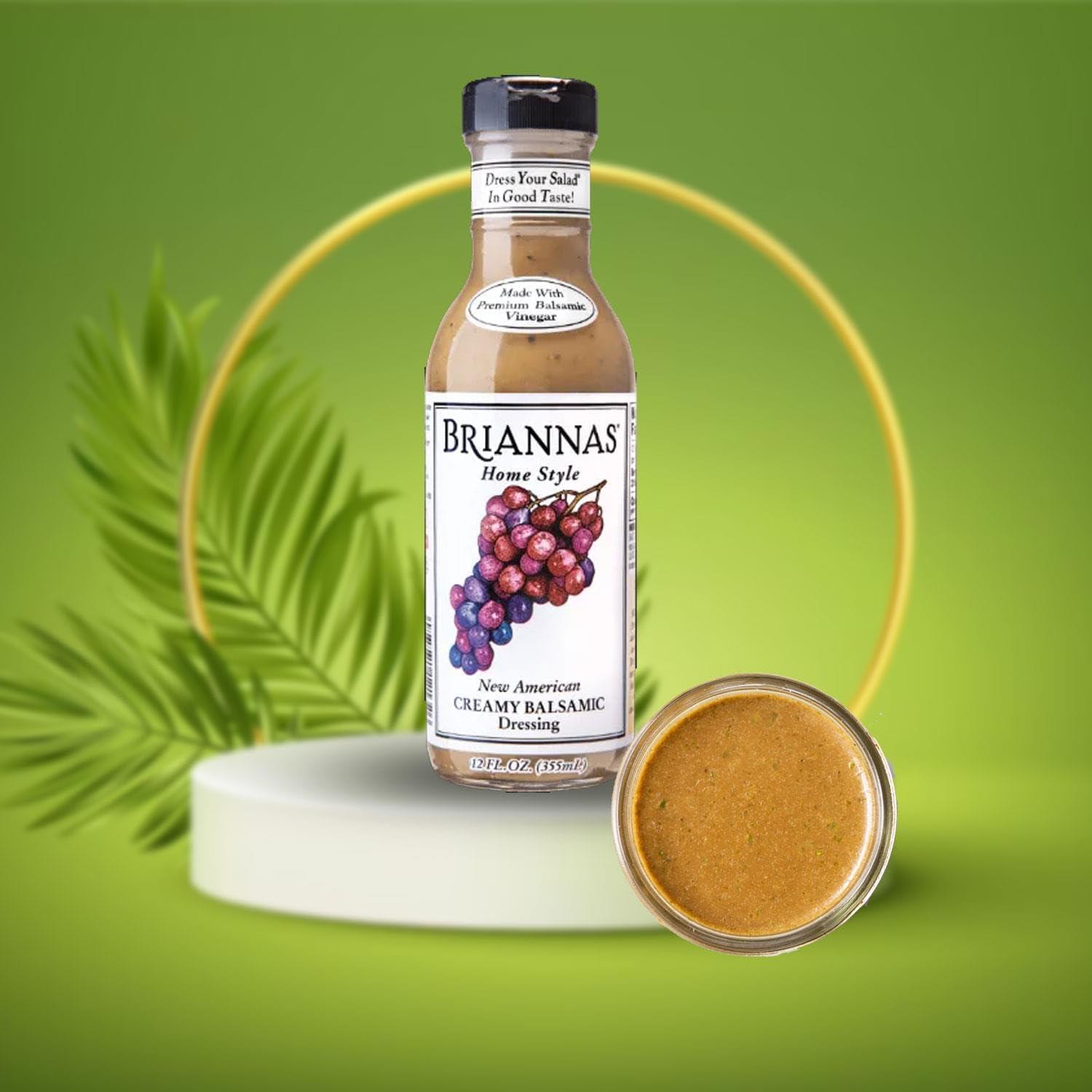 Brianna's Salad Dressing Pick N Mix - Choose From 6+ Flavours | American  Creamy Balsamic Caesar Blue Cheese Dijon Honey Mustard Ranch More - Pack of  4 X 355ml | Buy Now
