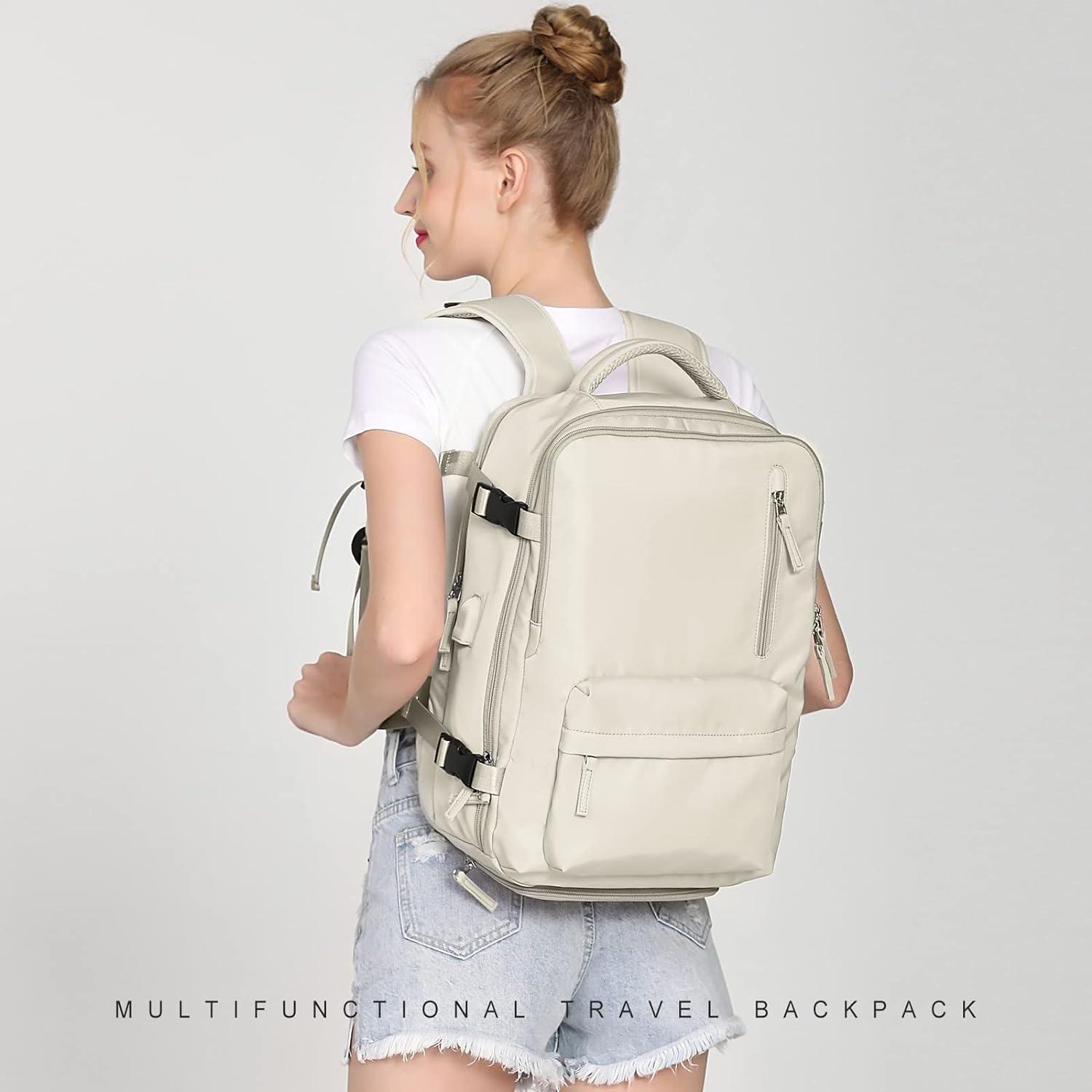 Large Travel Backpack for Women Men Fantastic Fish Skin Lightweight Casual  Daypack Laptop Bag Backpacks