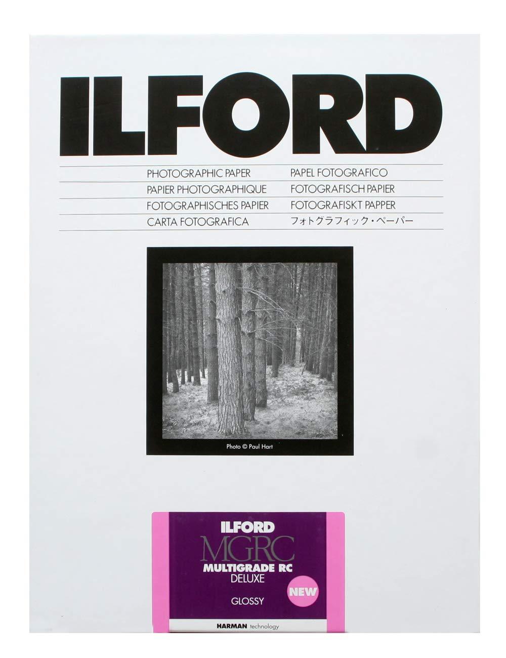 Ilford Multigrade V RC Deluxe Glossy 8x10 50 Sheets HighQuality