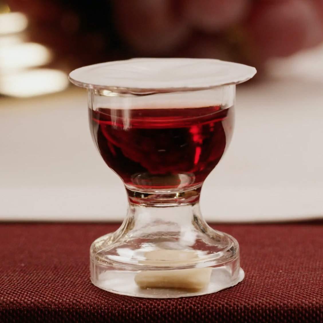 TrueVine Chalice Prefilled Communion Cups with Bread & Juice 100