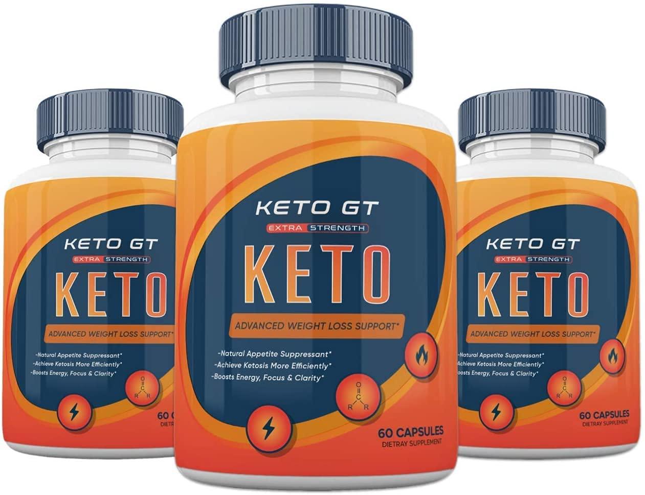(3 Pack) Keto GT Weight Manaement Pills Advanced Formula Pastillas dr