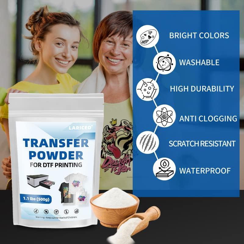 Fast DTF Transfer Powder: Fine and Medium Options for Vibrant