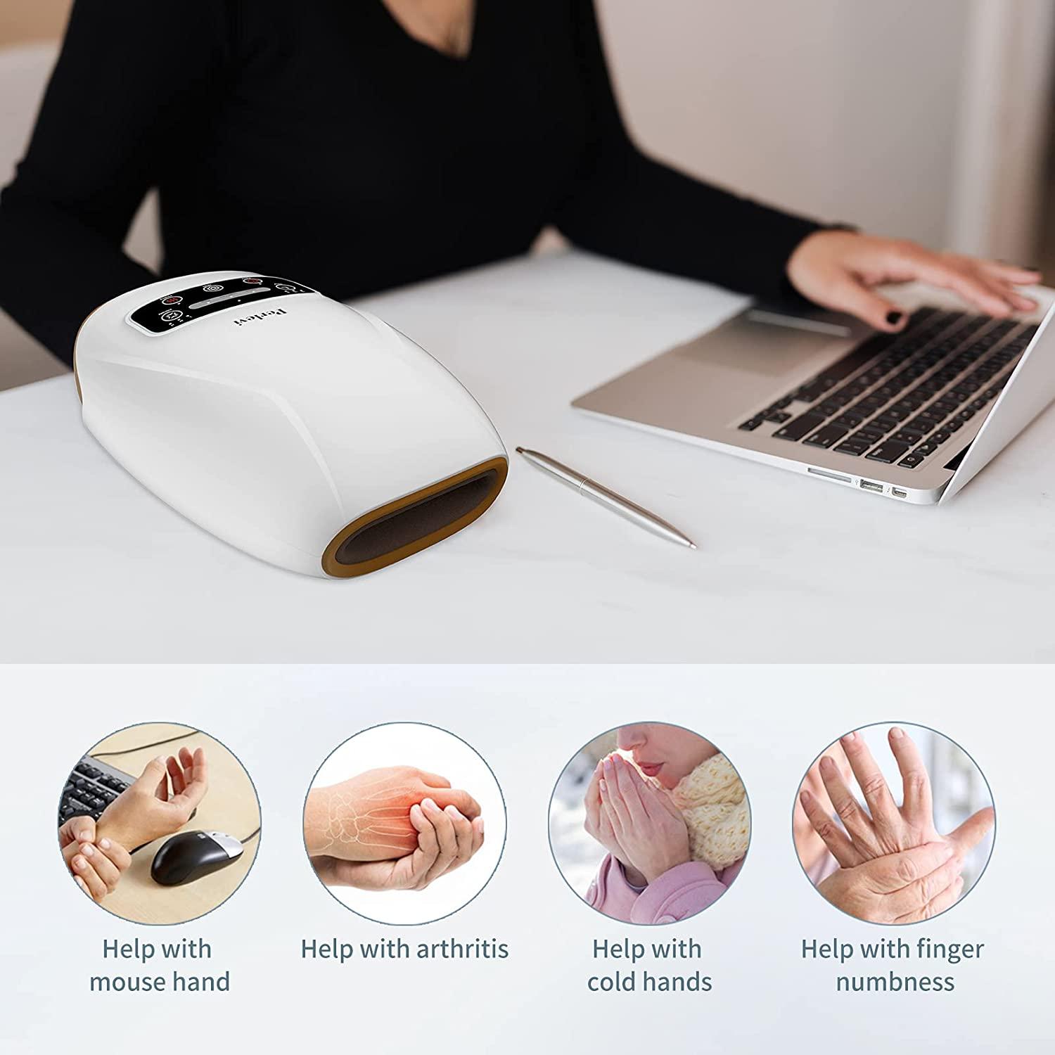 5 Best Hand Massagers with Compression, Heat & Cooling Features