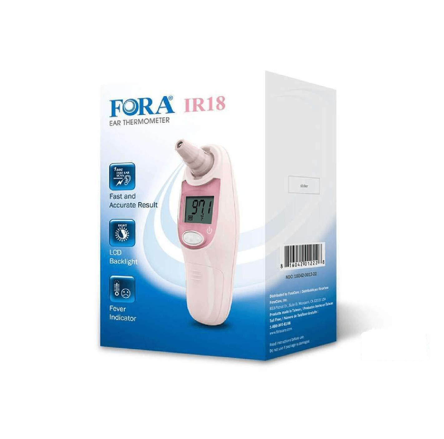 Fora IR18 Infrared Ear Digital Thermometer Quick & Accurate